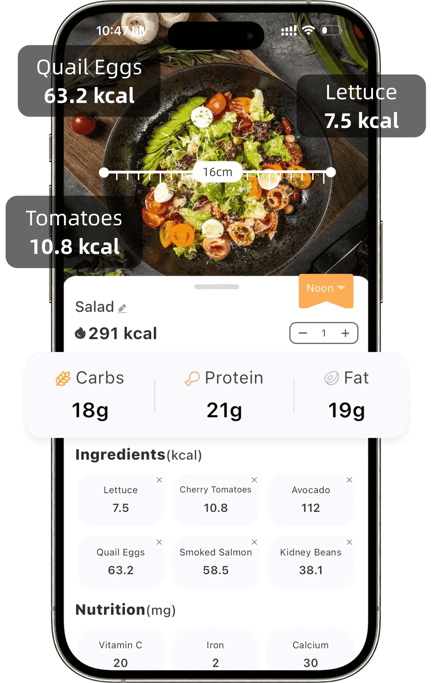 CalorieMate App Screenshot